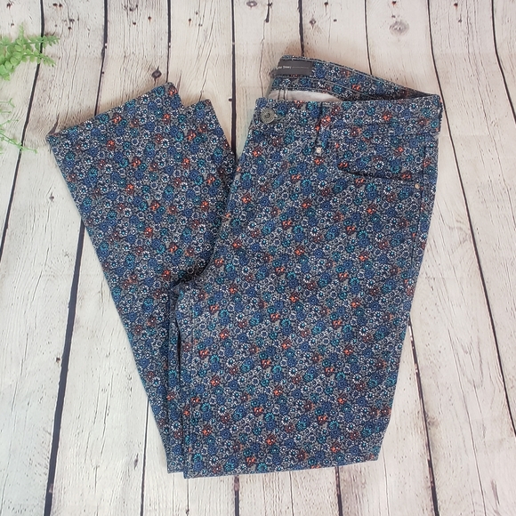 Levi's Denim - Levi's Floral Print Mid-Rise Skinny Jeans